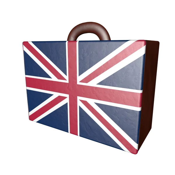 UK Suitcase — Stock Photo, Image