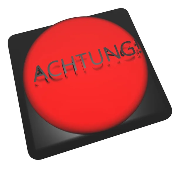 Achtung — Stock Photo, Image