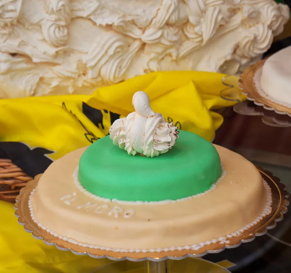 Парусина на торт — стокове фото