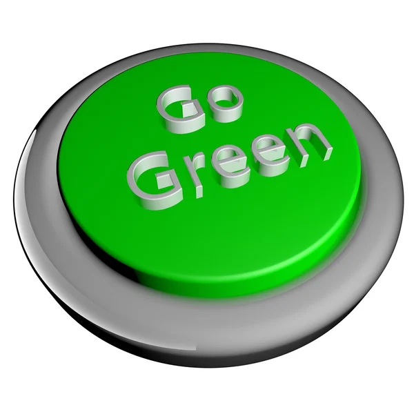 Gå grönt — Stockfoto