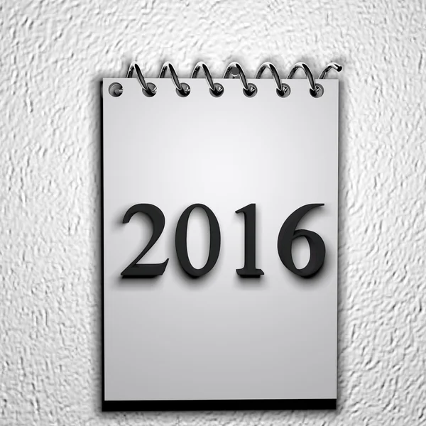 2016 calendar — Stock Photo, Image