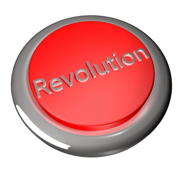 革命按钮 — 图库照片