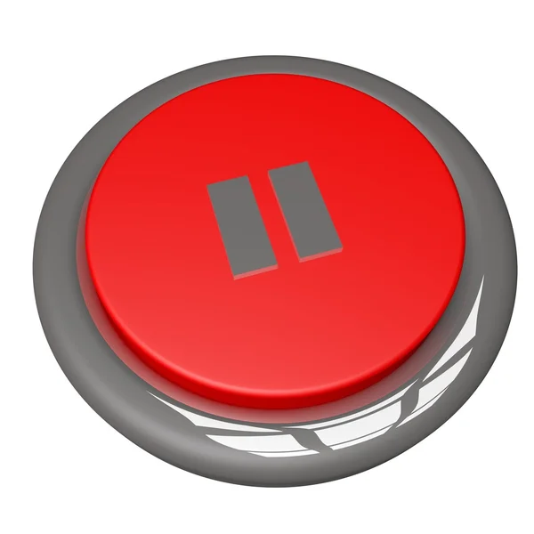 Pause button — Stock Photo, Image