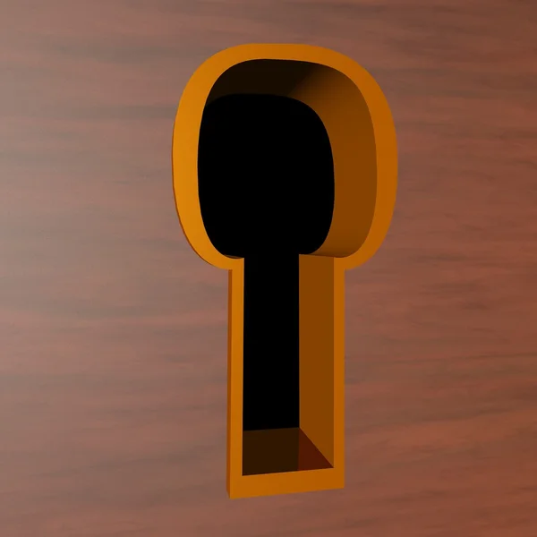 Schlüsselloch — Stockfoto