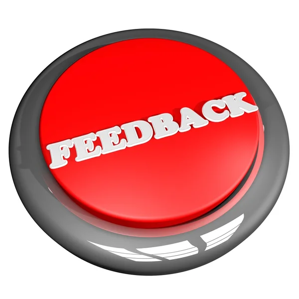 Pulsante di feedback — Foto Stock