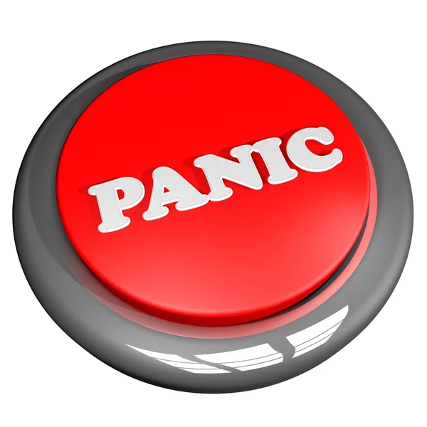 Panic button — Stock Photo, Image