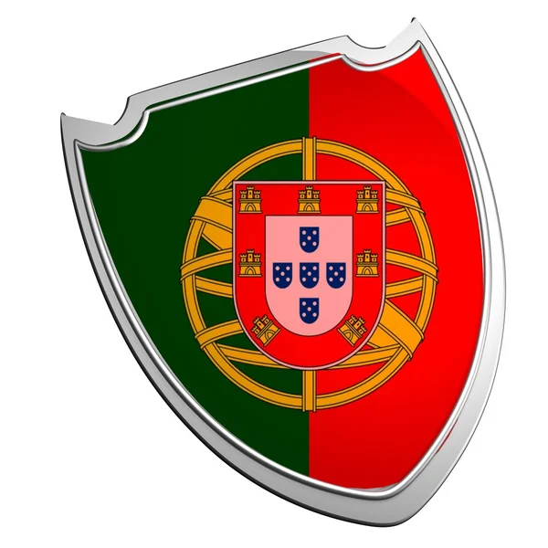 Escudo Portugal — Foto de Stock