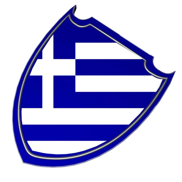 Grécia escudo — Fotografia de Stock