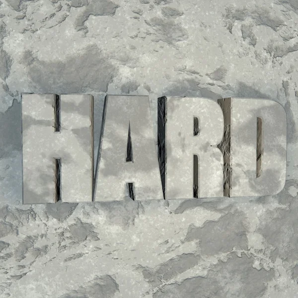 Hard — Stock Photo, Image