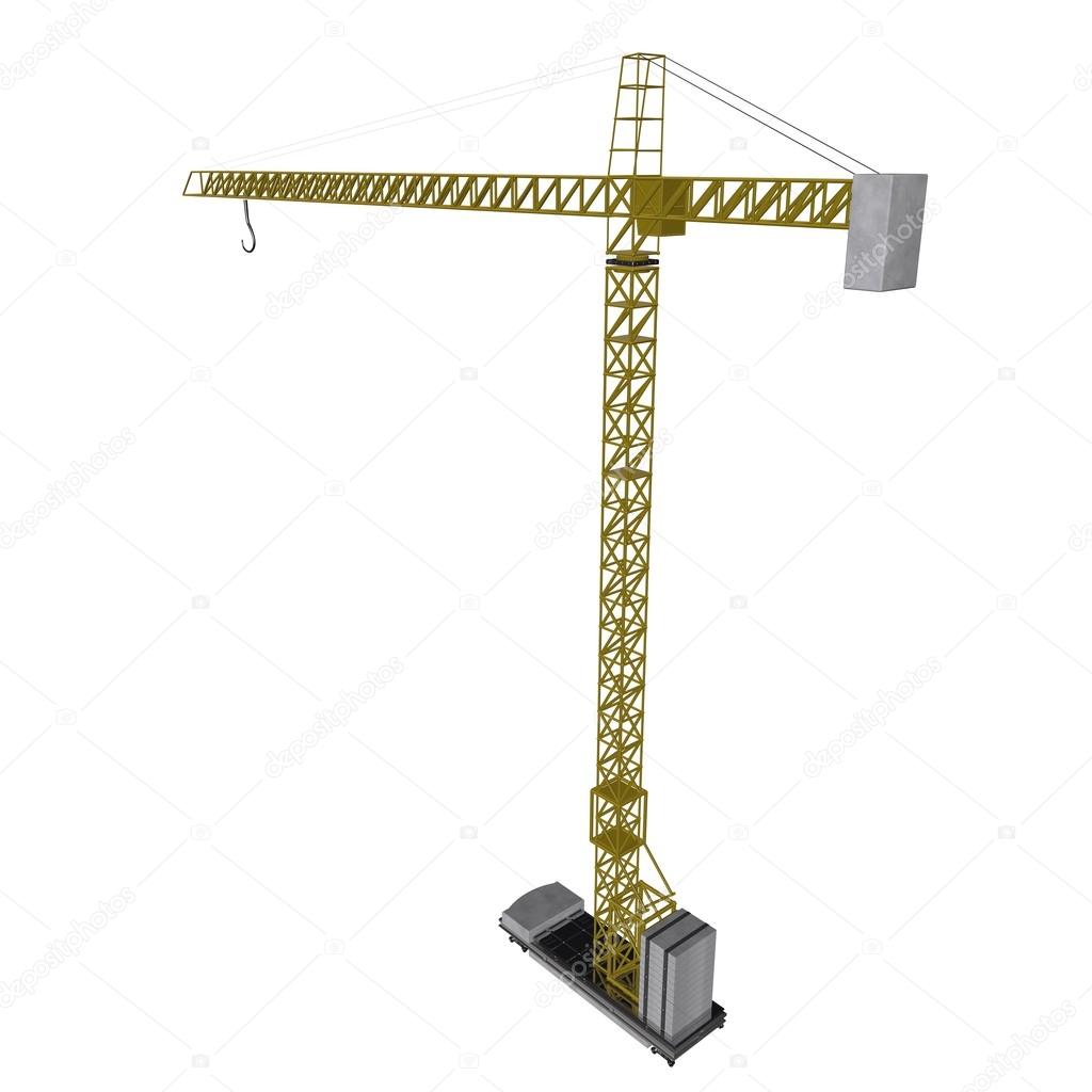 Mechanical crane — Stock Photo © Koufax73 #68357375