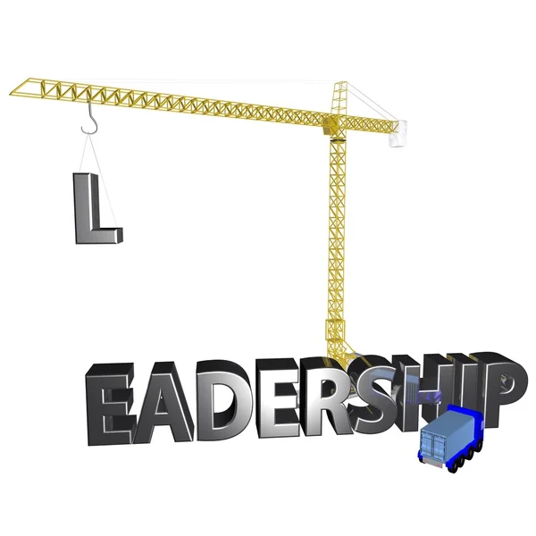 Leadership construction — Stock Photo, Image