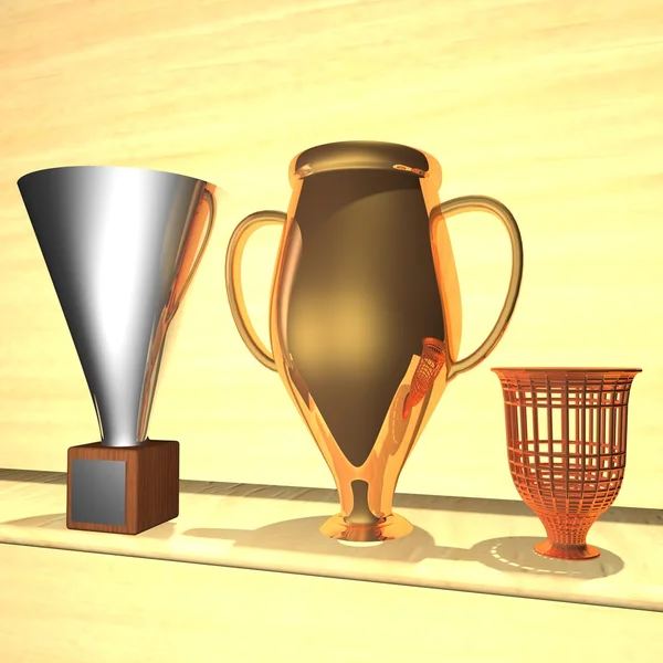 Trophy room — Stock Photo, Image