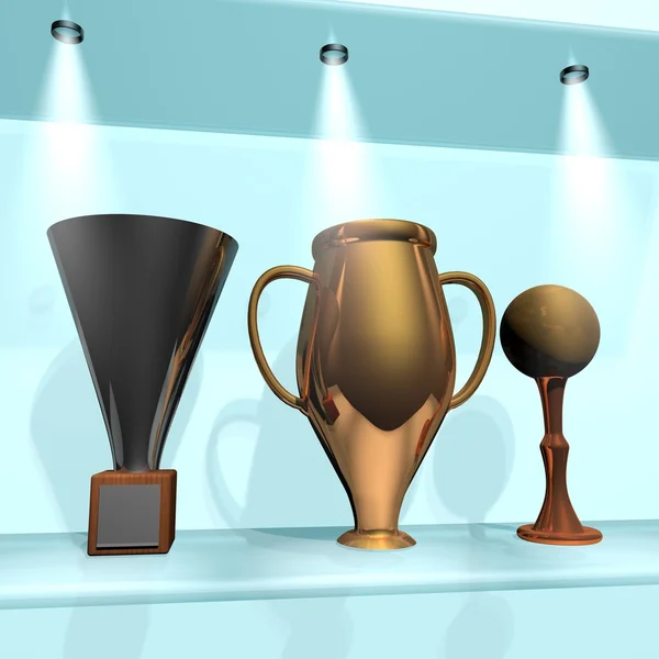 Trophy room — Stock Photo, Image