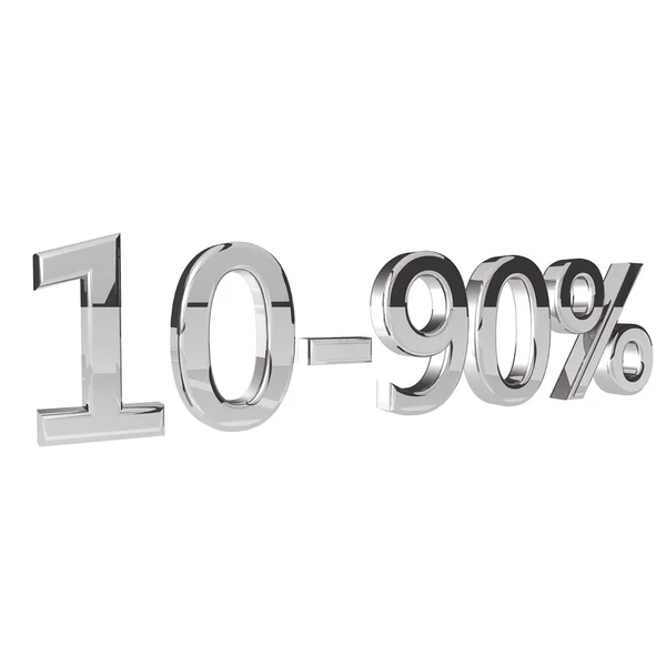 Percentage — Stock Photo, Image