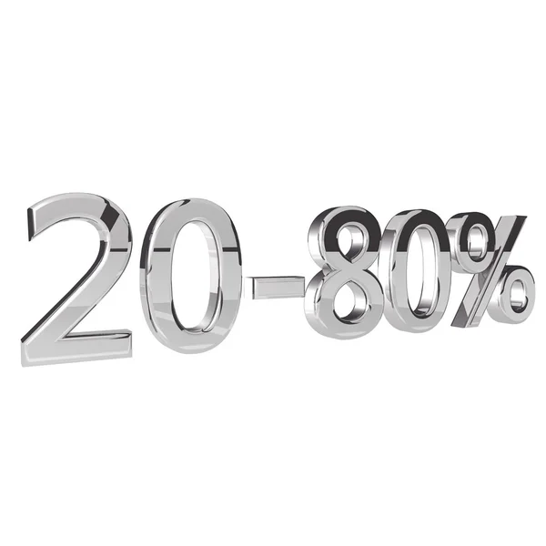 Percentage — Stock Photo, Image