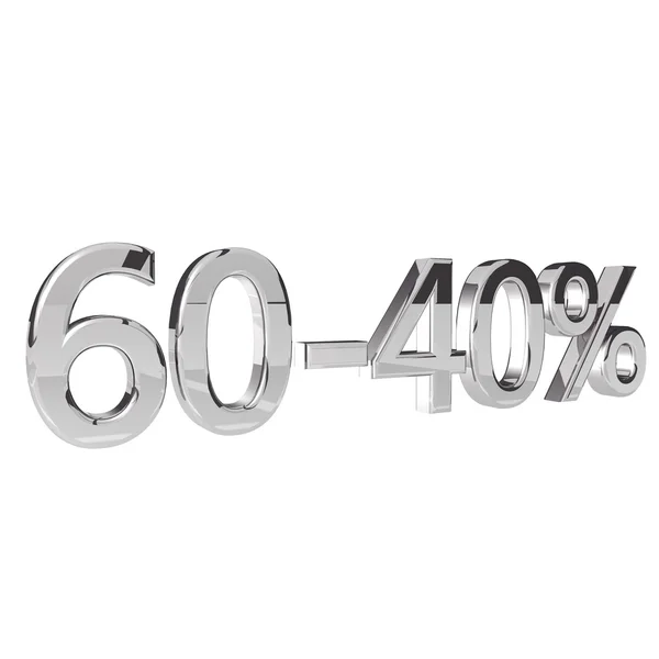 Percentage — Stock Photo, Image