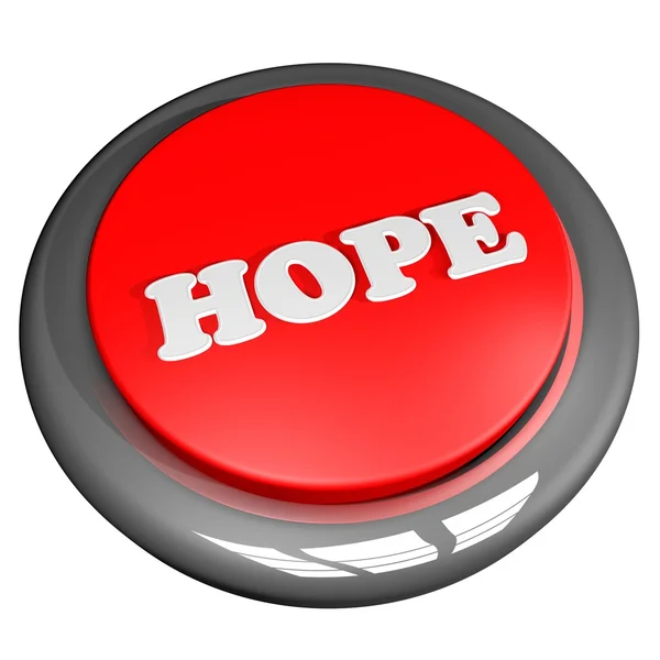 Botón esperanza — Foto de Stock