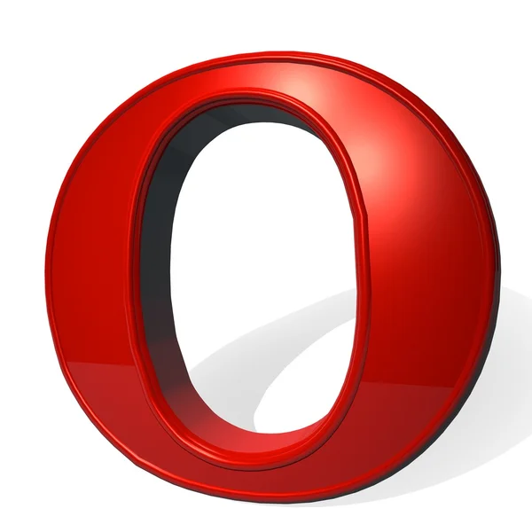 Letter O — Stock Photo, Image