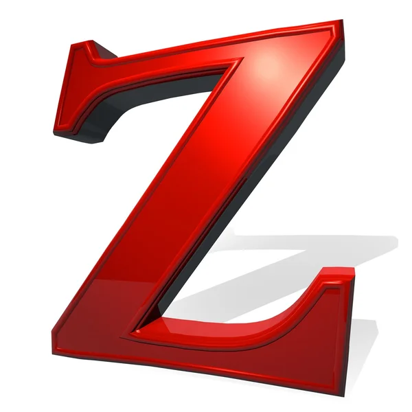Буква Z — стоковое фото