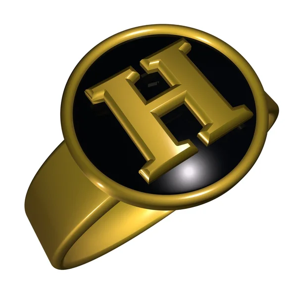 H letter — Stock Photo, Image