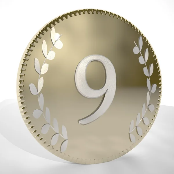 Coin 9 — Stock Photo, Image