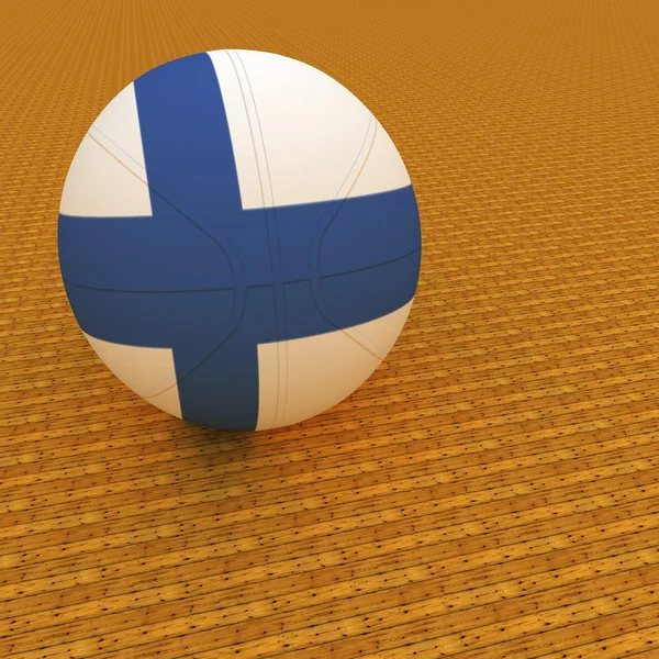 Finland Basketball — Stock Photo, Image