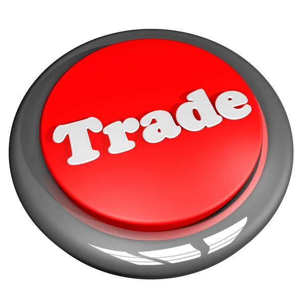 Trade button — Stock Photo, Image