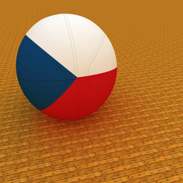 チェコのバスケット ボール — ストック写真