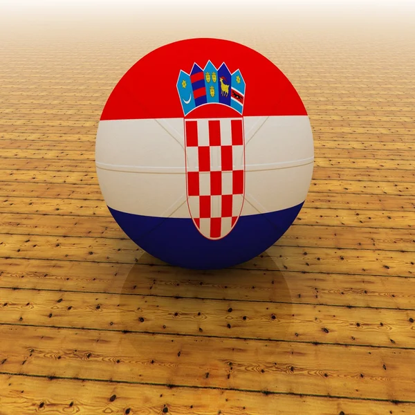 Croatia basketball — Stock Photo, Image