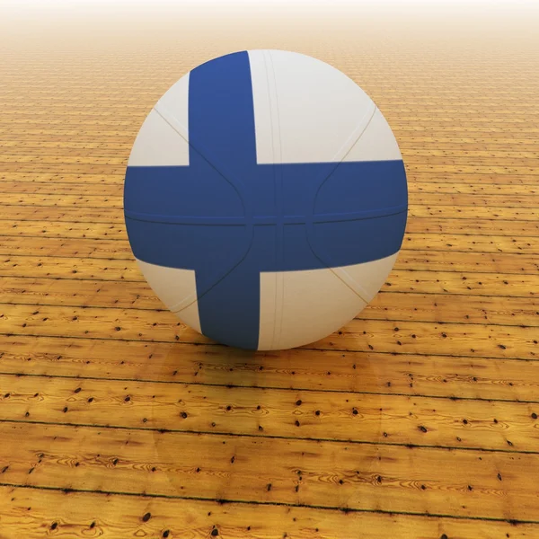 Finland basket — Stockfoto