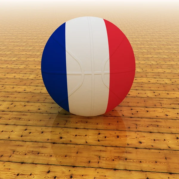 法国篮球 — 图库照片