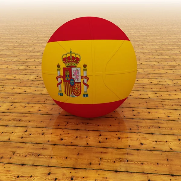 Іспанія баскетбол — стокове фото