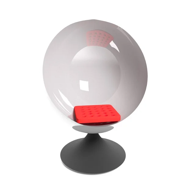 Round armchair — Stock Photo, Image
