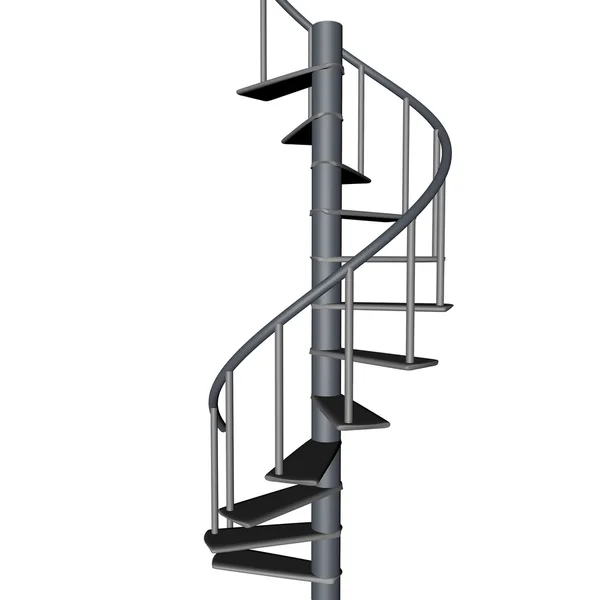 Escalera espiral — Foto de Stock