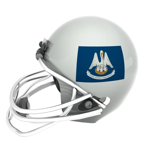 Louisiana football helmet — Stock Photo, Image