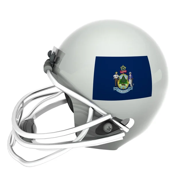 Maine Football helmet — Stock Photo, Image