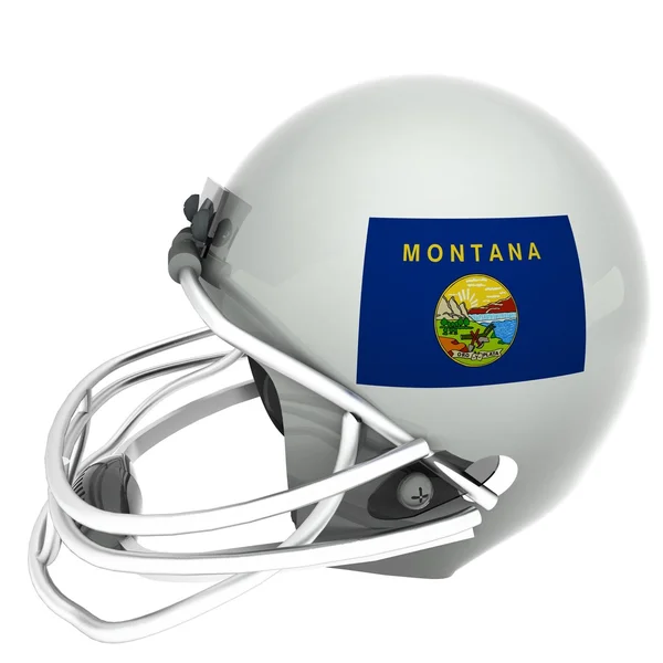 Montana Football helmet — Stock Photo, Image