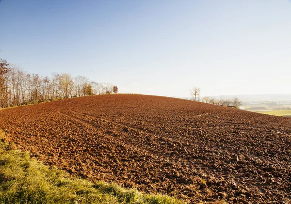 Hill of fields — Stock Photo, Image