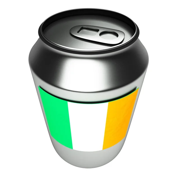 Ірландський can, 3d — стокове фото