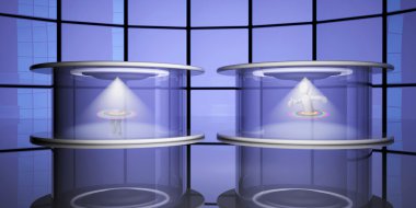 Işınlanma kapsül, 3d