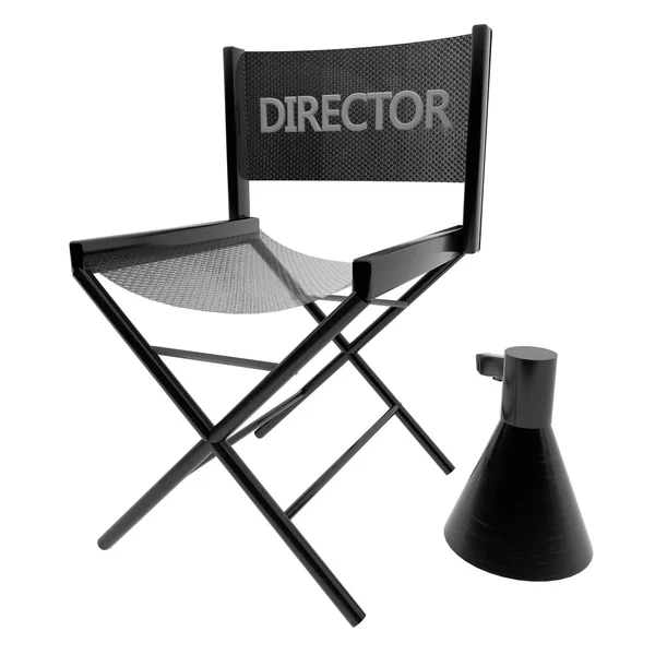 Director's chair — Stock Photo, Image