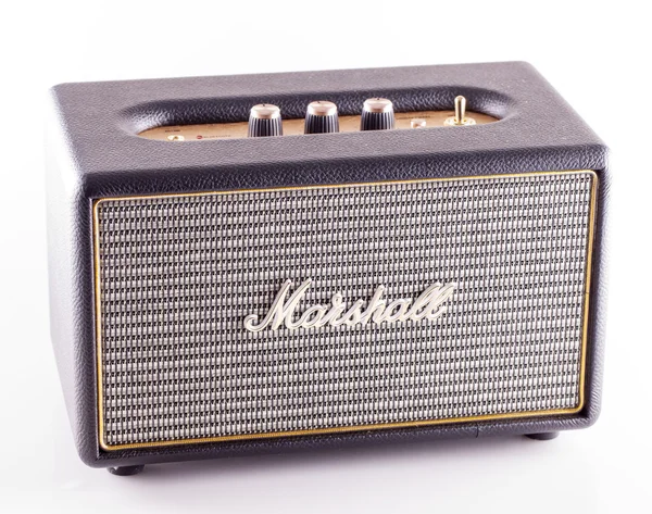 Marshall amp över vita — Stockfoto