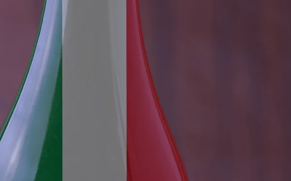Italienska vinflaska — Stockfoto