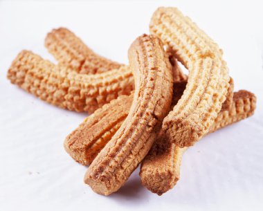 Krumiri üzerinde beyaz