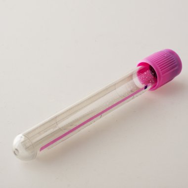 Test tüpü pembe kap