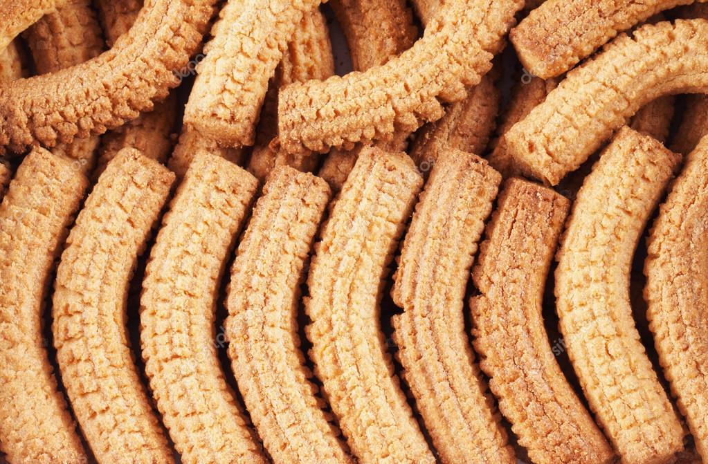 Biscotti Krumiri in due righe, immagine orizzontale \u2014 Foto di Koufax73