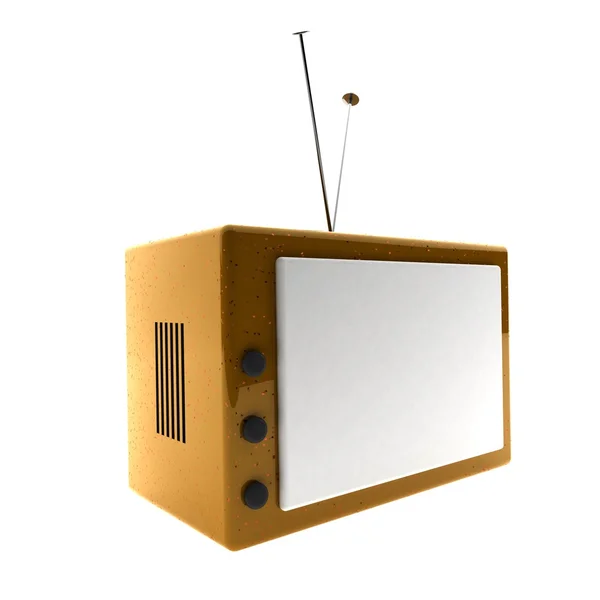 Old tv 3d — Stock Photo, Image