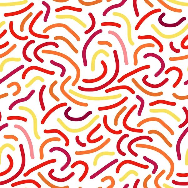Seamless worm pattern — Stock Vector