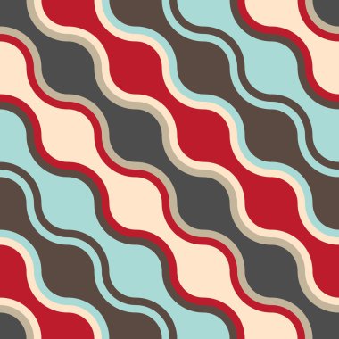 kesintisiz su dalga deseni