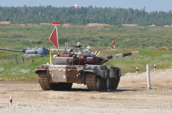 Tank Biathlon\Army Oyunlar Uluslararası 2015 — Stok fotoğraf